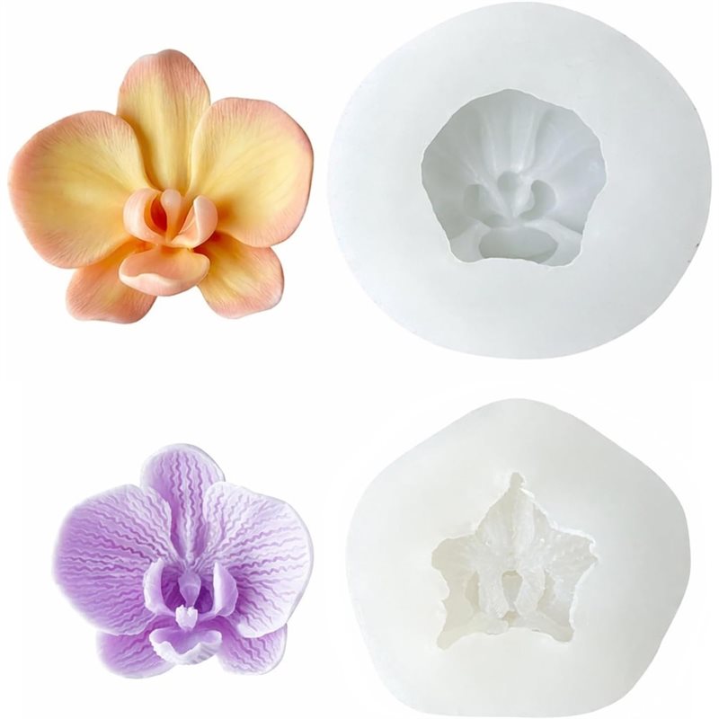 Orchid Phalaenopsis - ABKP-Untuk Cetakan Resin Epoksi Kue Permen