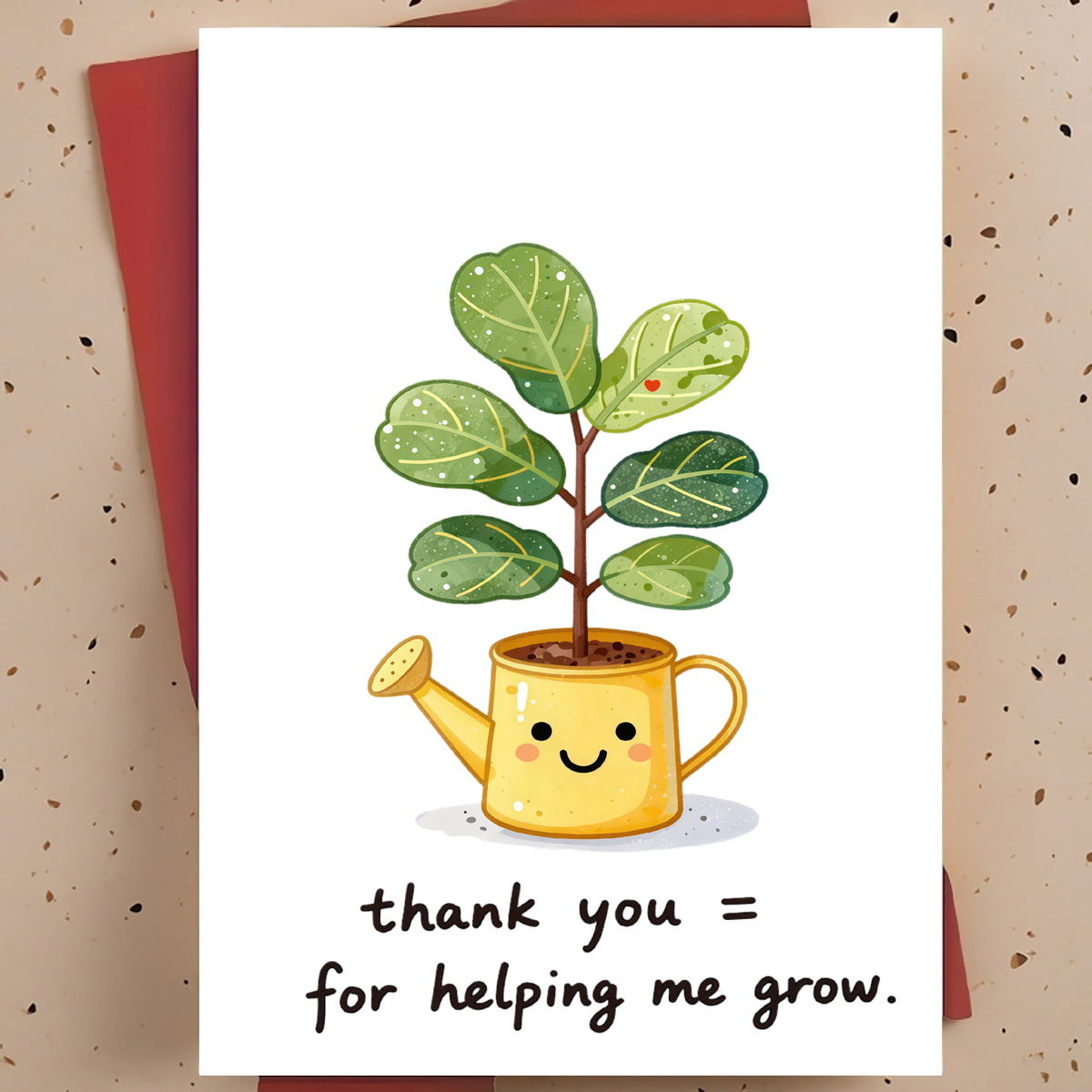 Plant Parent Pot - 1 Kartu Ucapan Terima Kasih yang