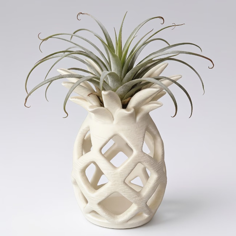 Tempat Tanaman Udara Bentuk Na - Air Plant Tillandsia ulasan dan harga