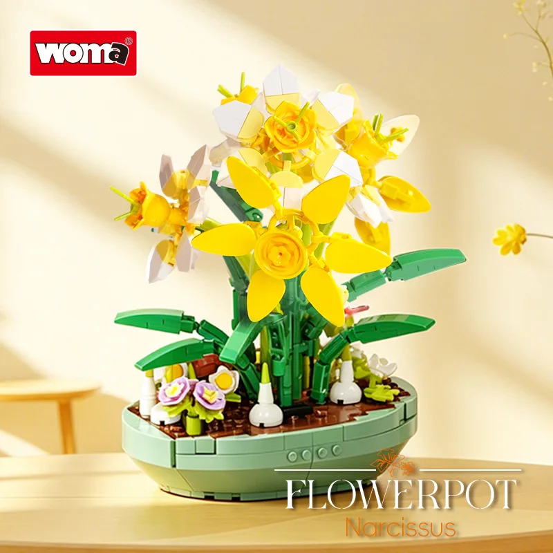 Bunga Daffodil Simulasi dari B - Plant Parent Pot ulasan dan harga