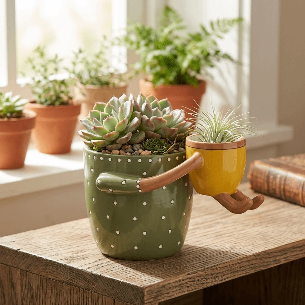 Pot Bunga Resin untuk Orang Tu - Plant Parent Pot ulasan dan harga