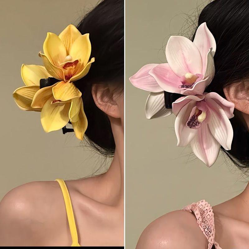Jepit Rambut Bunga Anggrek Bes - Orchid Phalaenopsis ulasan dan harga